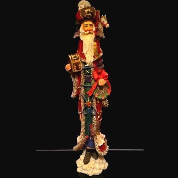 Lenox Festive Santa Claus Figurine, 1998 14' Inch. - Picture 1 of 4
